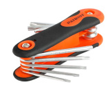 Набор ключей PATRIOT SKT-8F, TORX, T9-T40 складные, CRV, 8-в-1